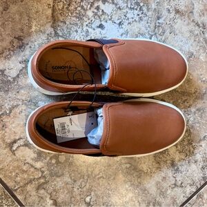 Brown Slip-On Shoes